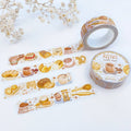 Washi Tape Panecitos y Cafe