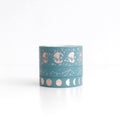 Washi Tape Lunas y Constelaciones Azul