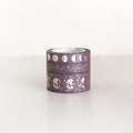 Washi Tape Lunas y Constelaciones malva