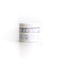 Washi Tape Lunas y Constelaciones Blanca Holográfica