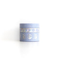 Washi Tape Lunas y Constelaciones azul cielo