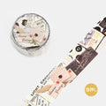 Washi Tape sobres y timbres postales
