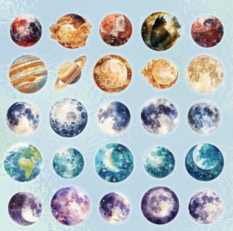Stickers planetas