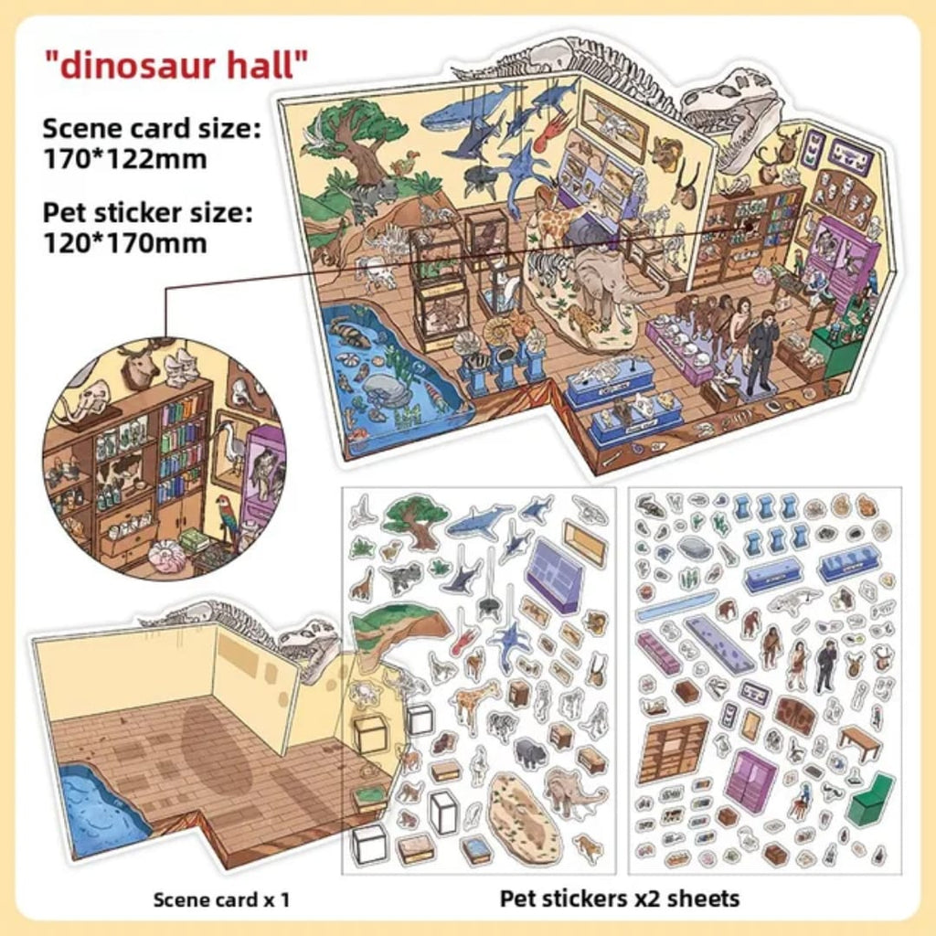 Escenario armable - Museo historia natural