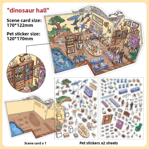 Escenario armable - Museo historia natural