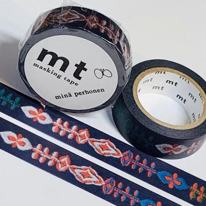 Washi tape - Minä Perhonen - petal flame