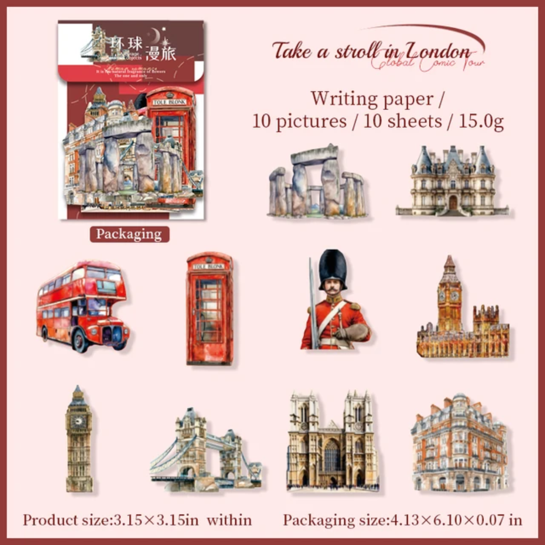 Die cuts viaje - Londres