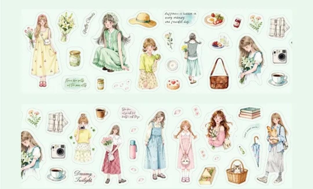 Washi Tape - Mujeres y pasatiempos