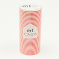 Washi Tape mt CASA 10 cm - border bright orange