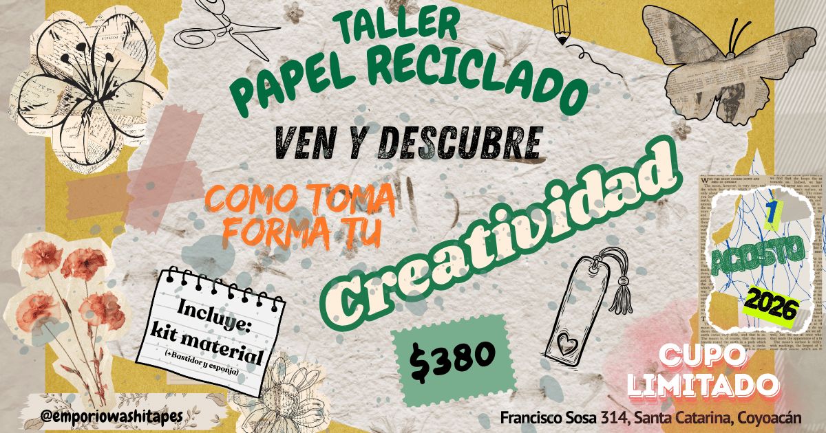 Taller Papel Reciclado