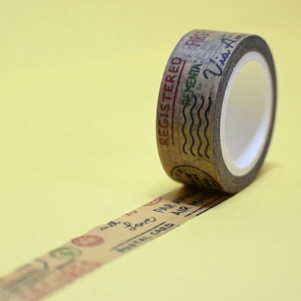 Washi rainbowholic - Airmail stamps