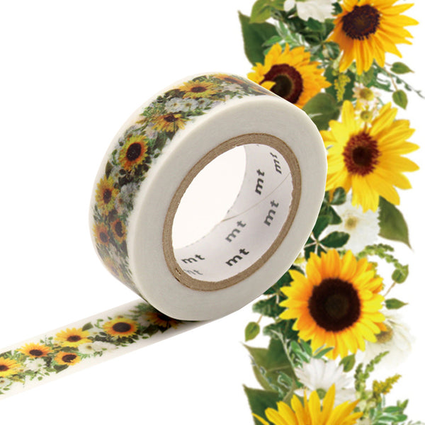 Washi Tape mt - girasoles
