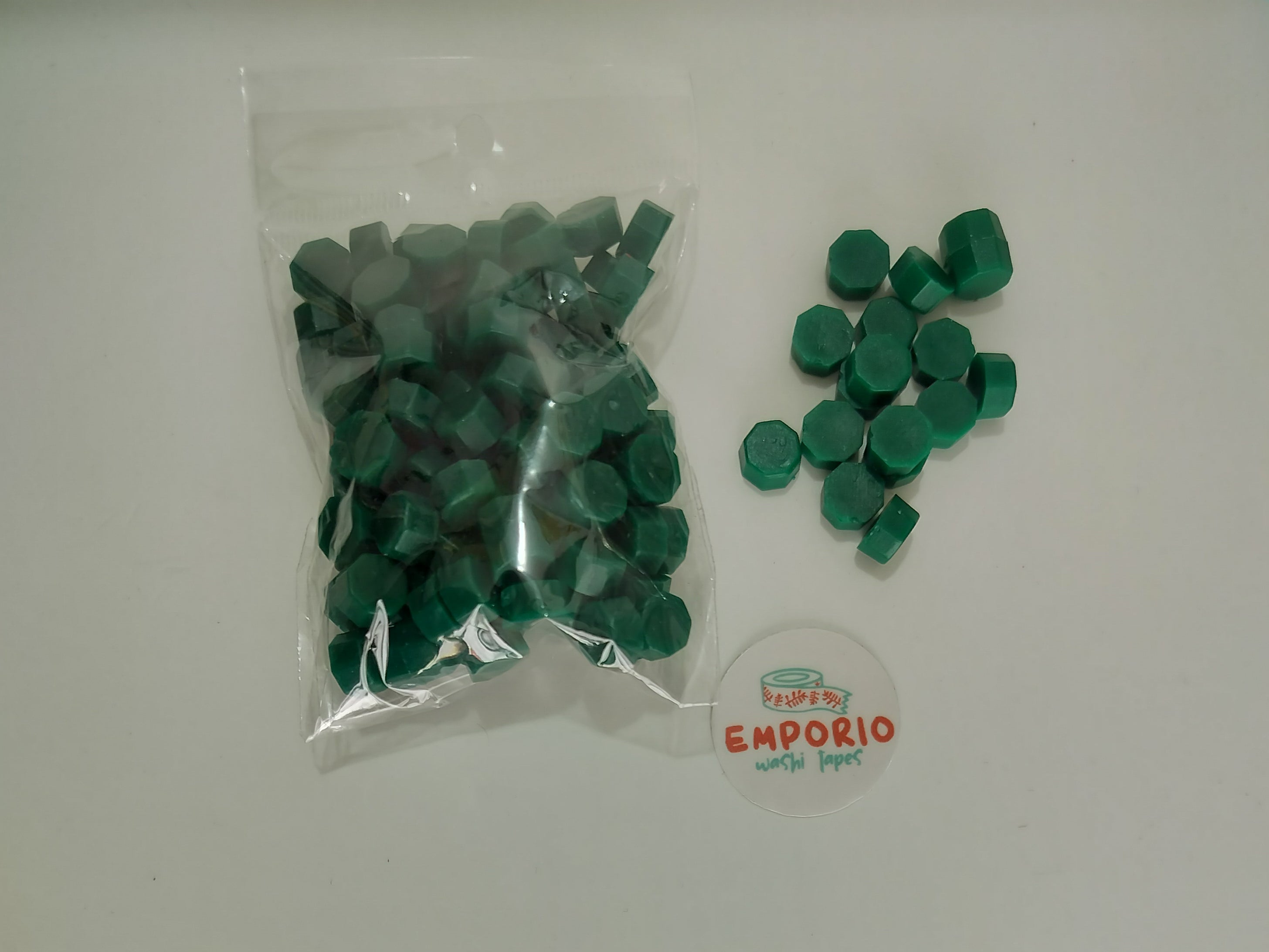 Lacre verde botella