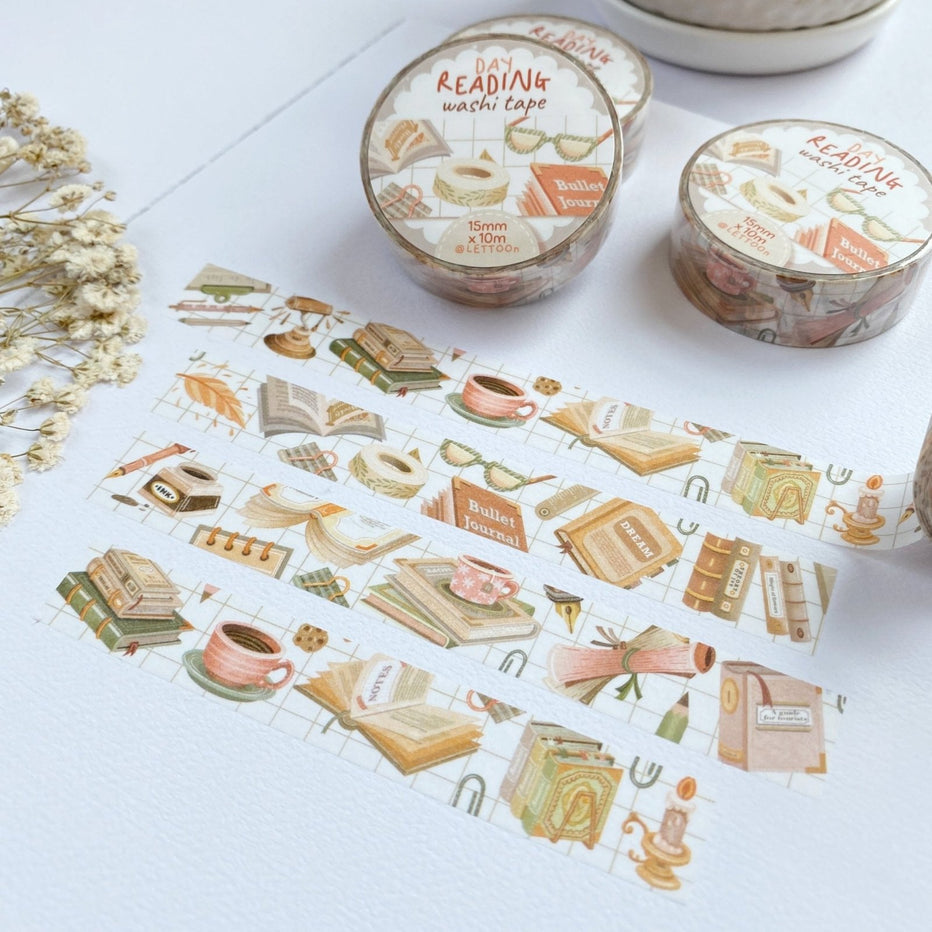 Washi Tape "Day reading"