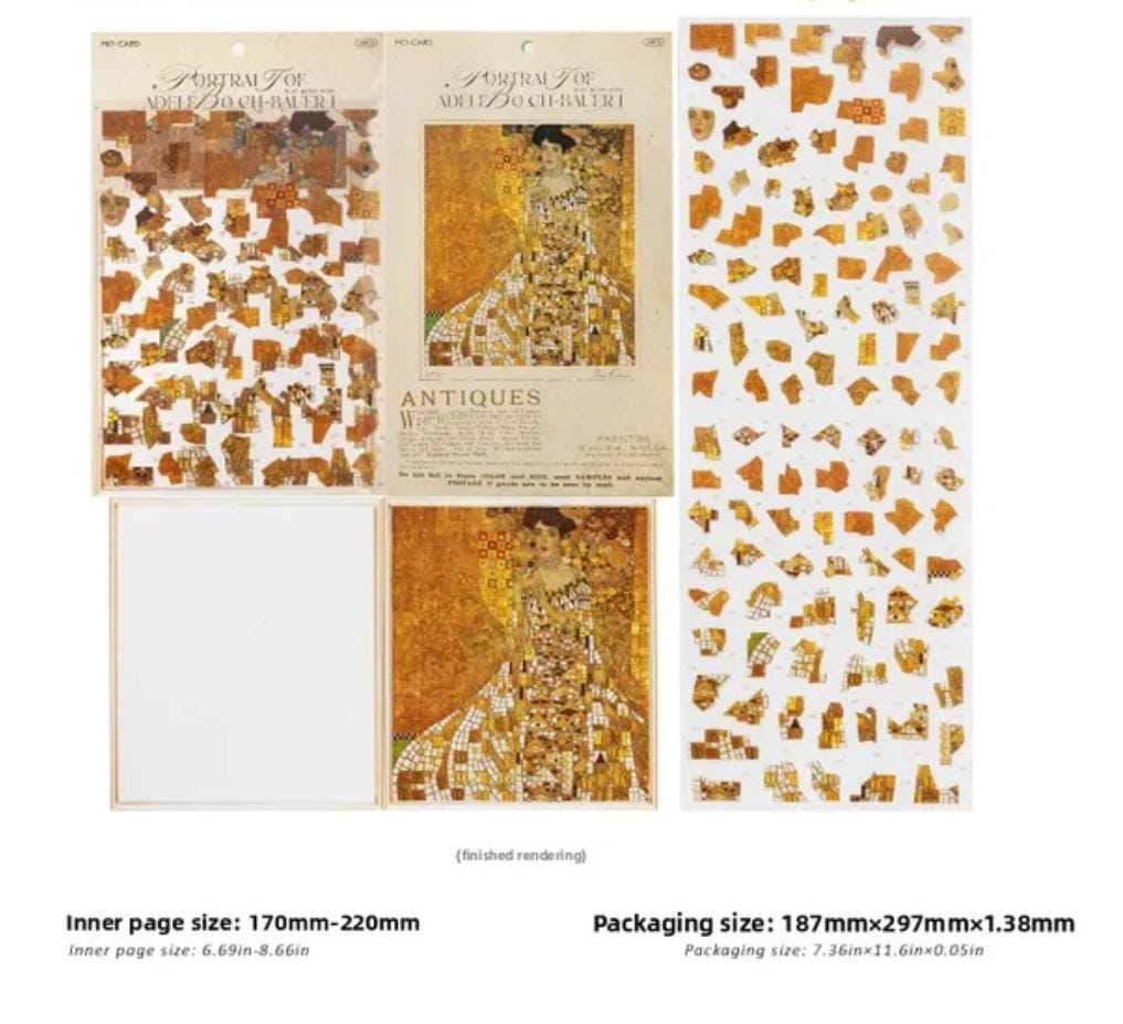Rompecabezas Obra de arte - Retrato Adele Bloch Bauer I, Klimt
