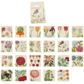 Caja de stickers flores