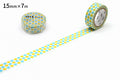 Washi Tape mt - square yellow