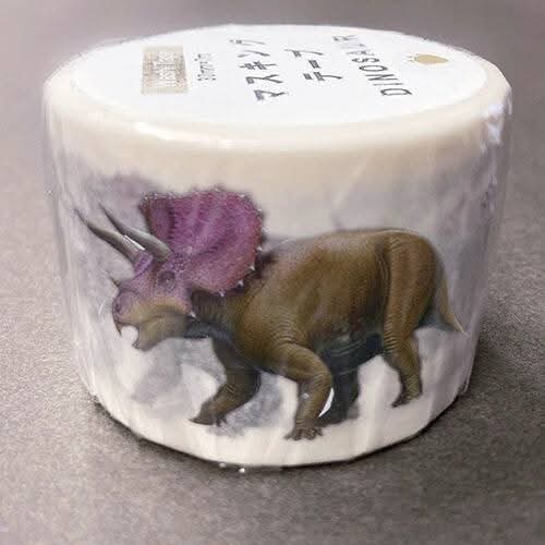 Washi Tape dinosaurios - triceratops