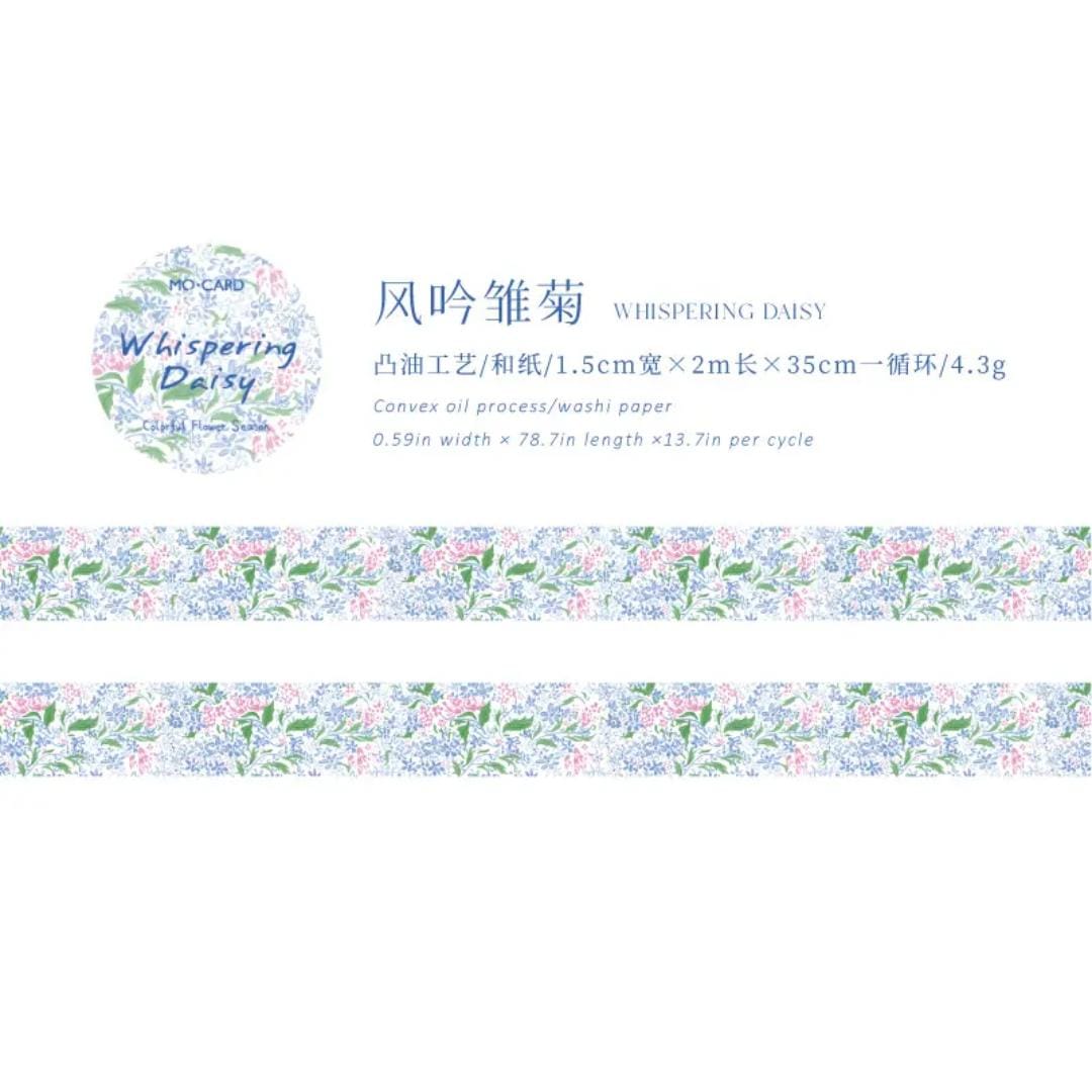 Washi Tape - Whispering daisy