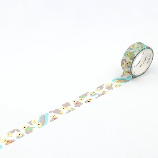 Washi Tape animalitos - nutria marina
