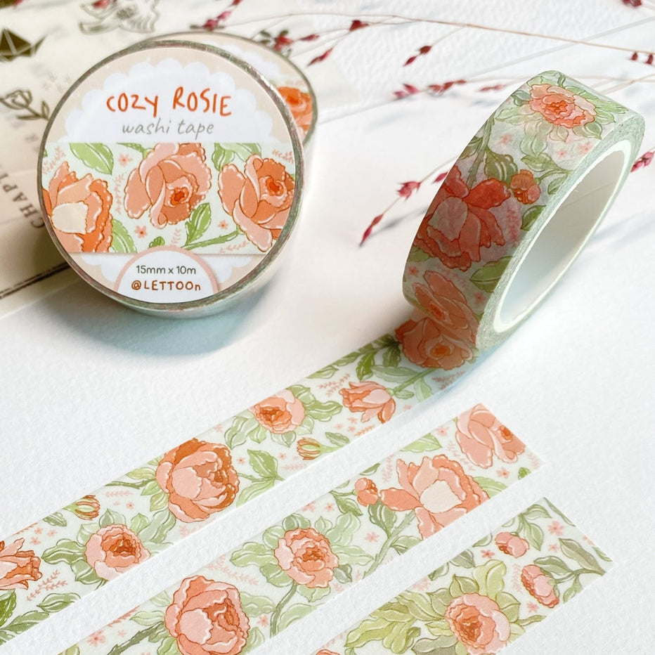 Washi Tape "Cozy Rosie"
