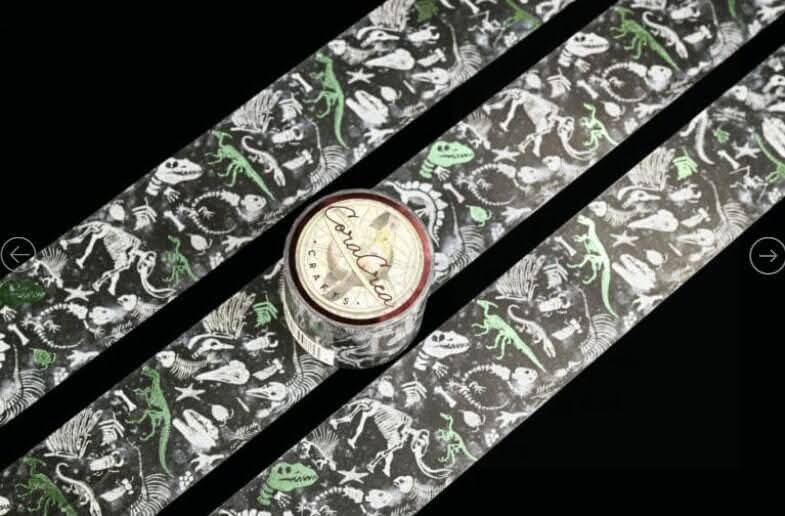 Washi tape dinosaurios Cora Crea Crafts