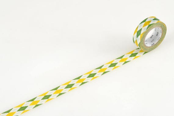 Washi Tape mt - argyle green