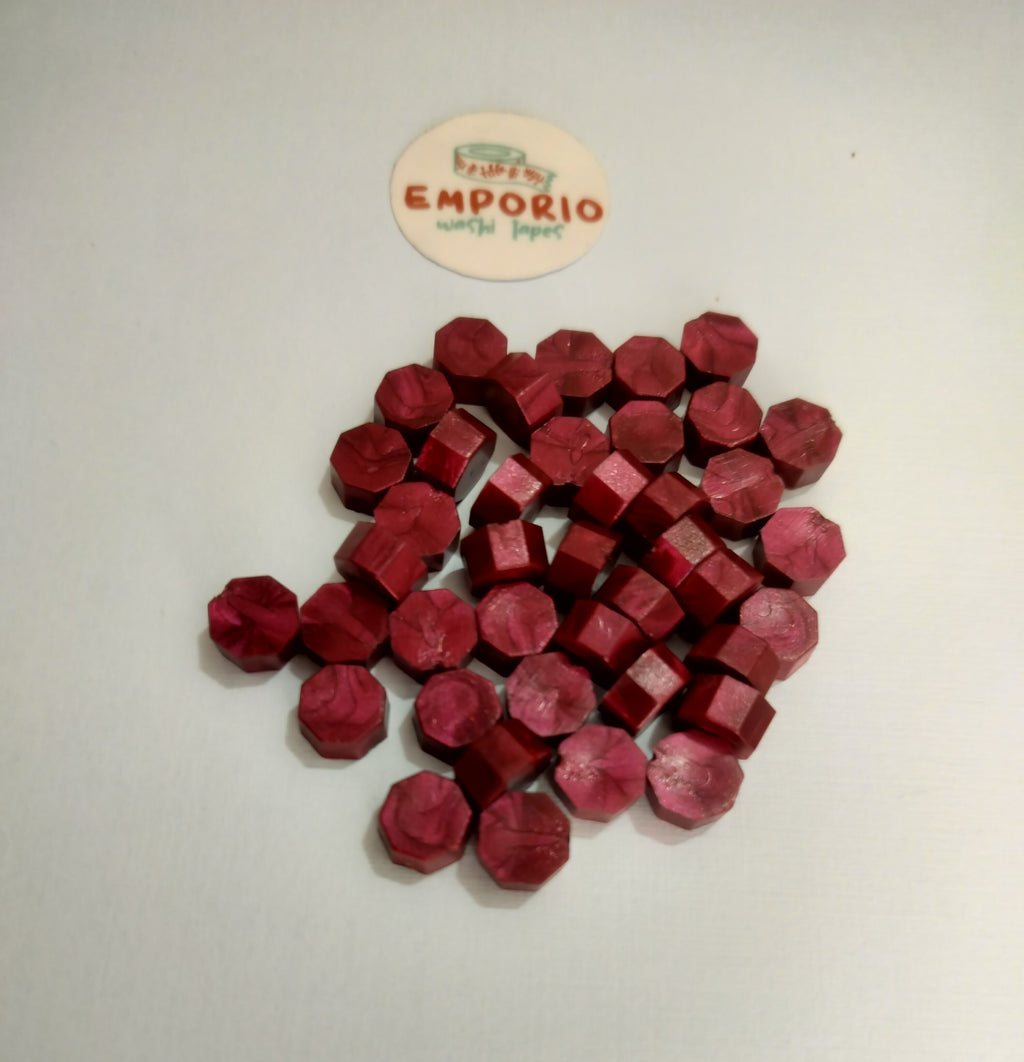 Lacre rojo quemado