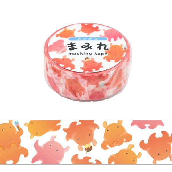 Washi Tape animalitos - pulpo