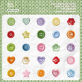 Stickers - Botones de figuras