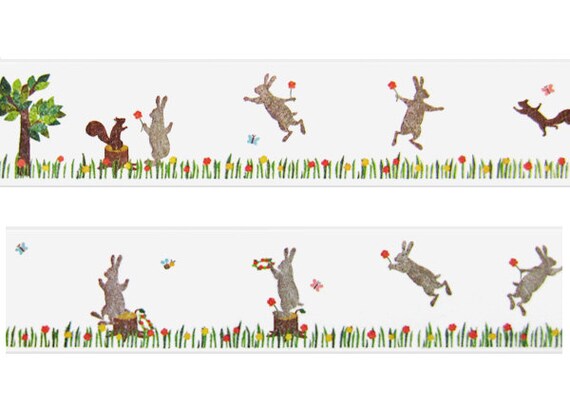 Washi Tape mt - conejos y ardillas