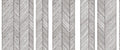 Washi Tape mt CASA 10 cm - script border monochrome