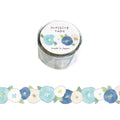 Washi Tape - flores azules