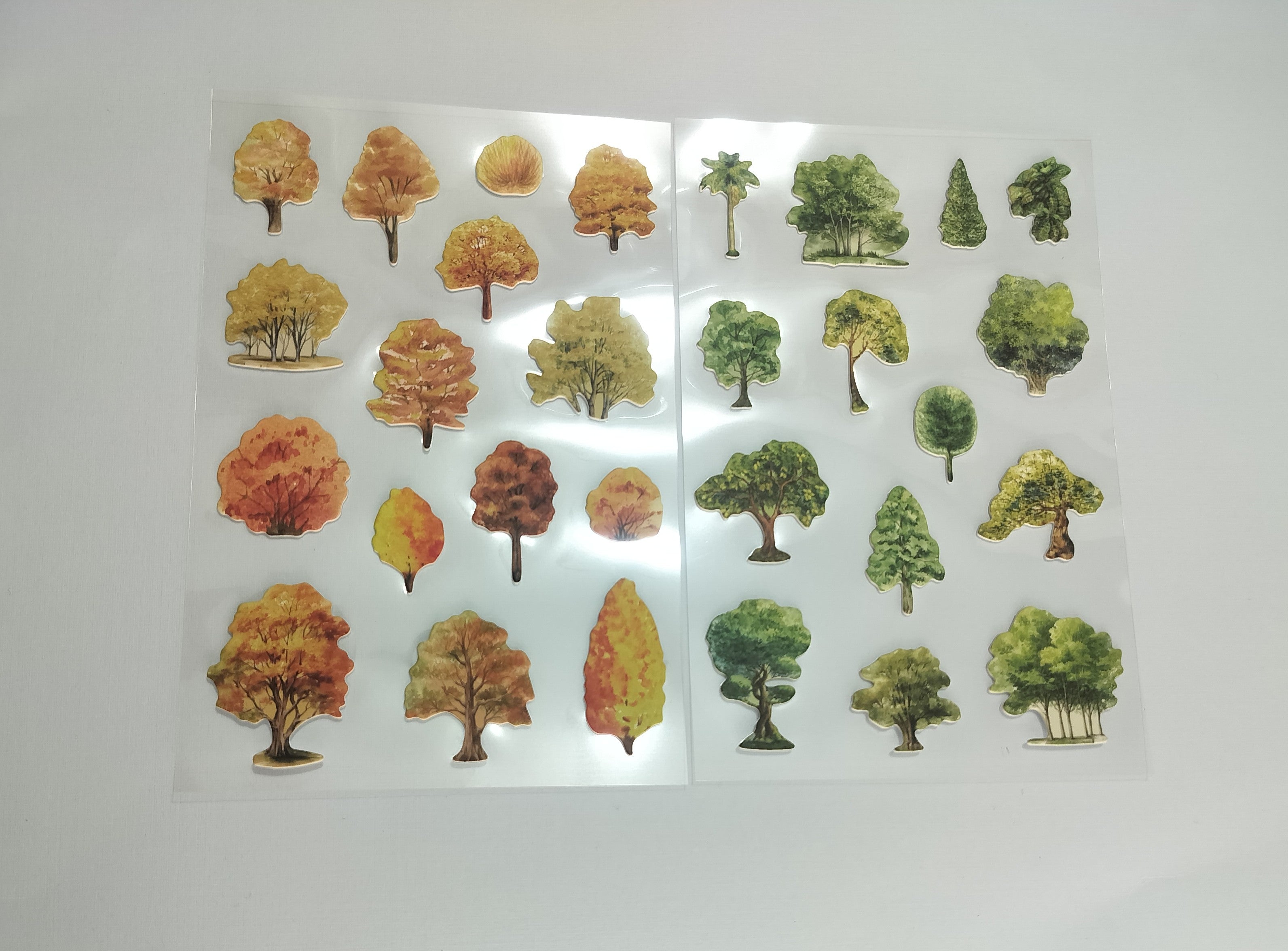 Stickers puffy - árboles