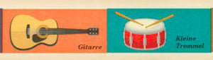 Washi Tape mt kids - instrument