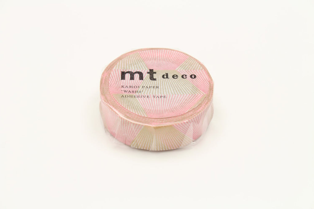 Washi Tape mt - line gradation gold