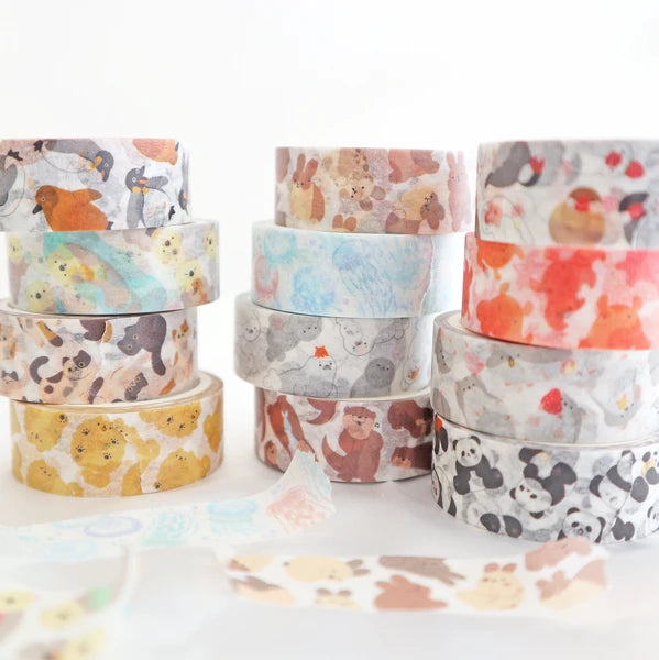 Washi Tape animalitos - pulpo