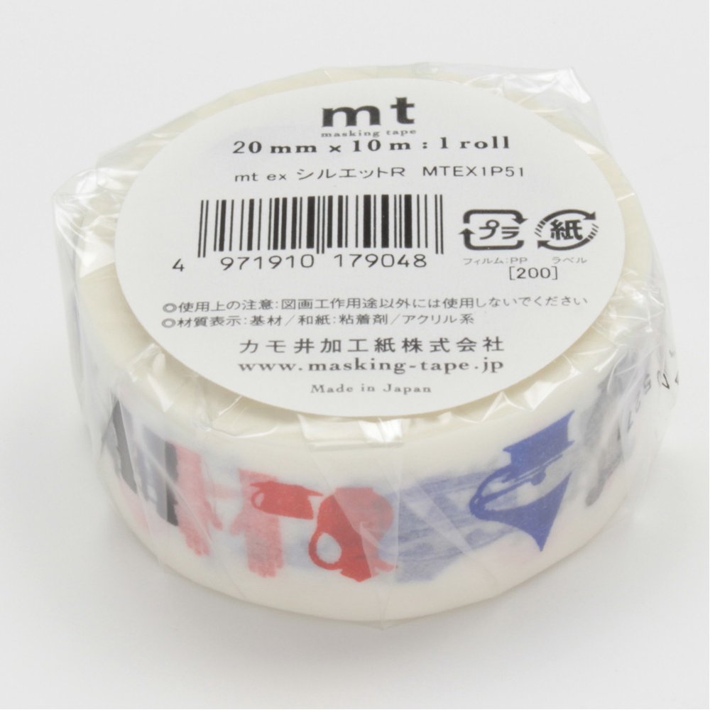 Washi Tape mt - silhouette