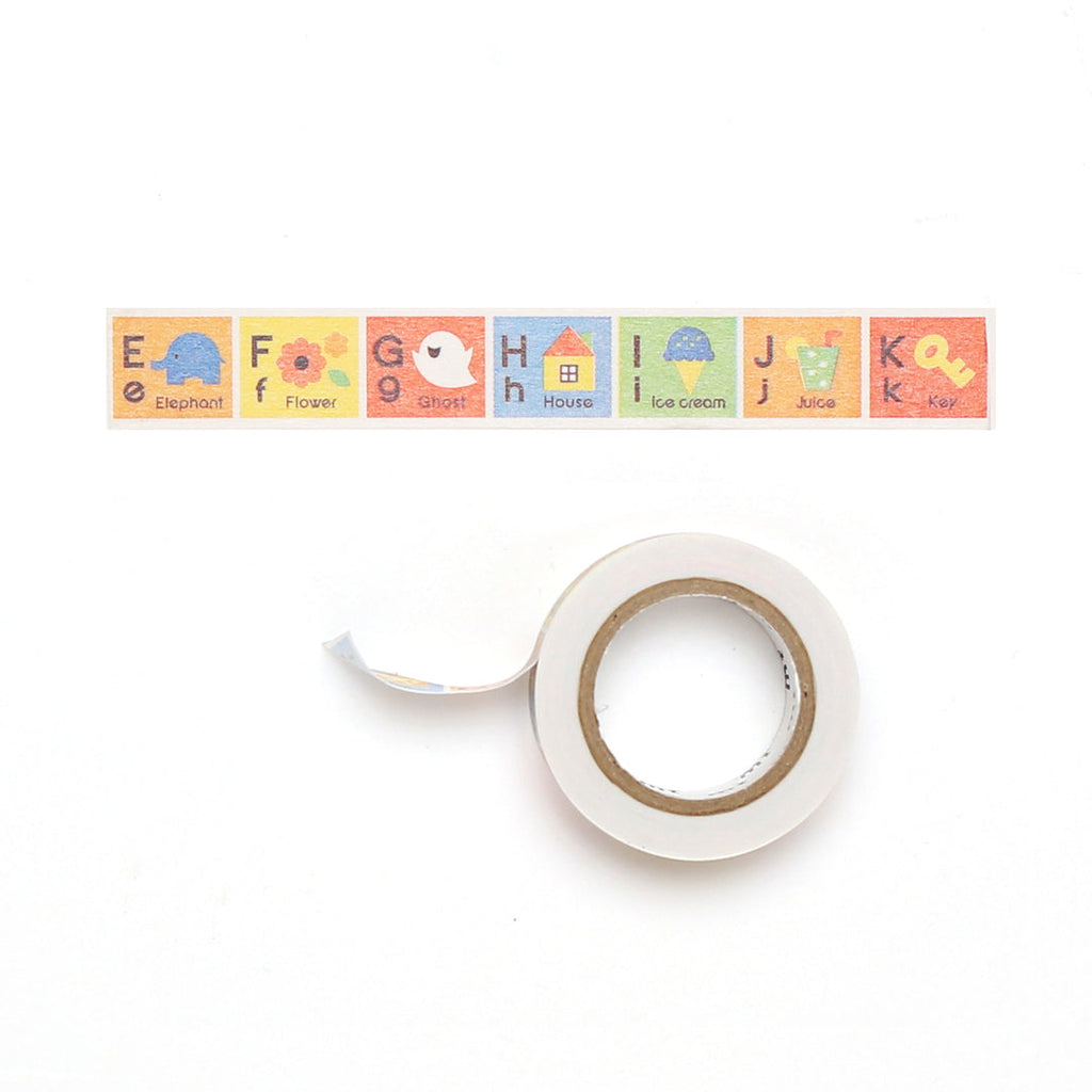 Washi Tape mt kids - set alphabet