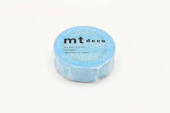 Washi Tape mt - water drop gradation blue