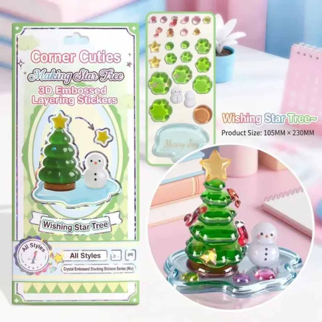 Stickers armables - Árbol de Navidad