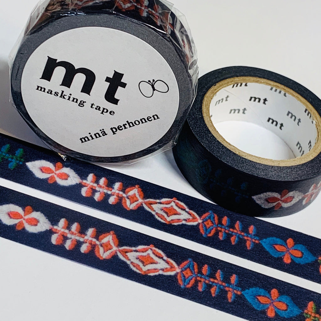 Washi tape - Minä Perhonen - petal flame