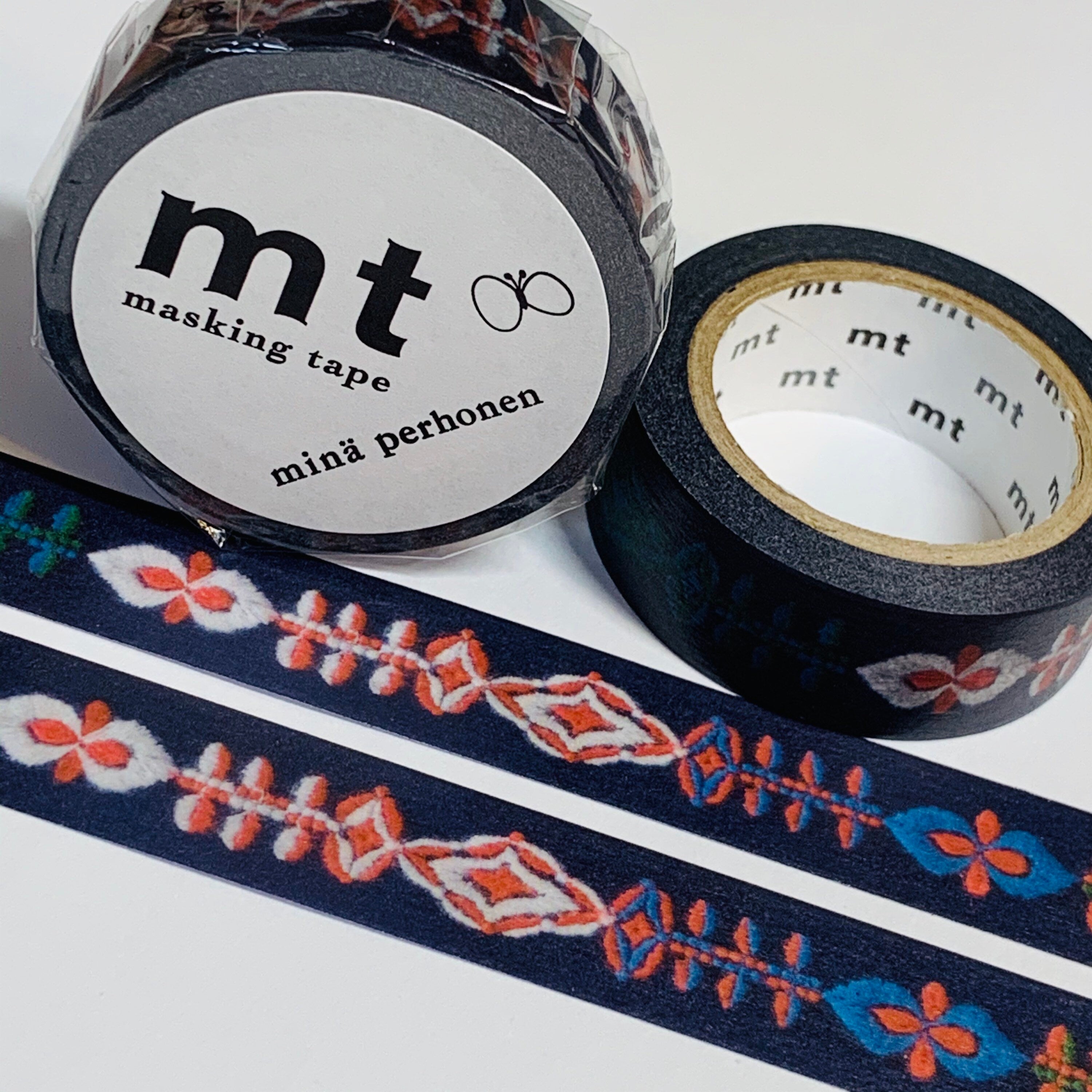Washi tape - Minä Perhonen - petal flame