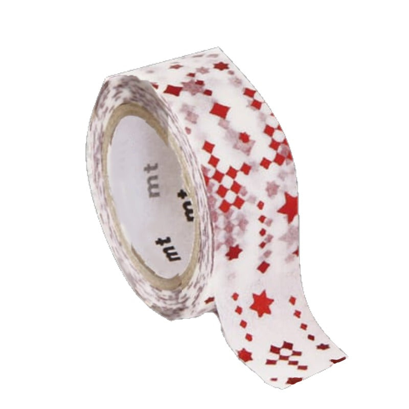 Washi Tape mt fab - star red