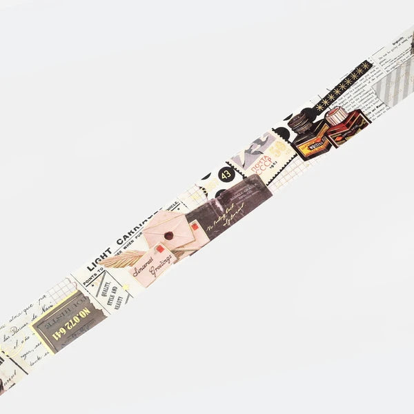 Washi Tape sobres y timbres postales