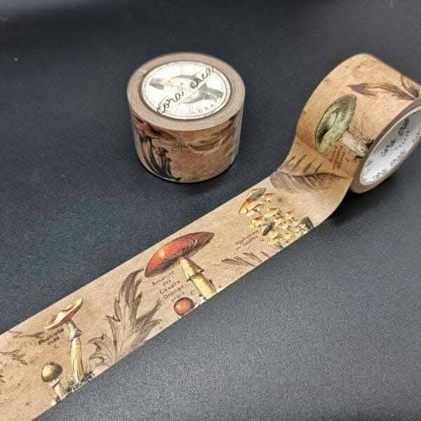 Washi tape hongos