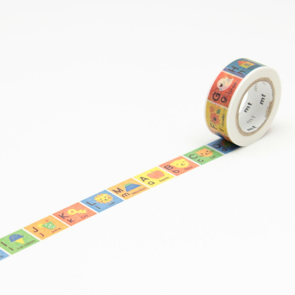Washi Tape mt kids - set alphabet