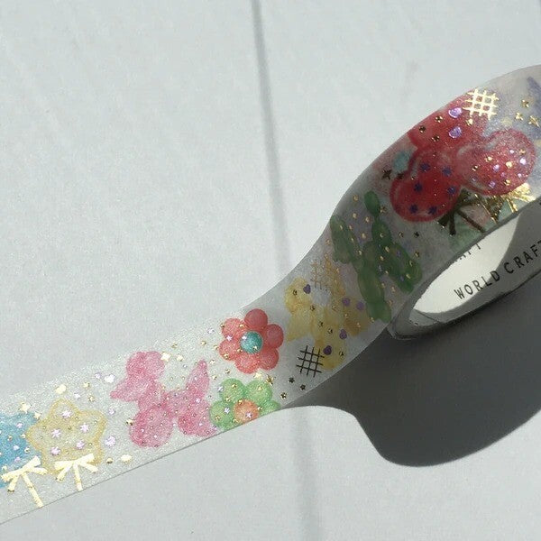 Washi Tape figuras con globos