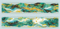 Washi Tape - Manchas azules y verde agua
