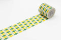 Washi Tape mt - rombos verdes y amarillos